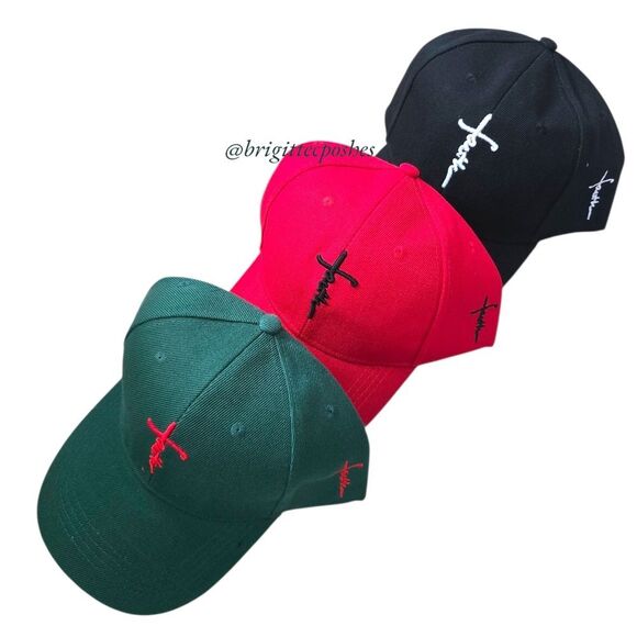 FAITH Unisex Green Adjustable Ball Cap - Picture 2 of 13